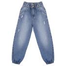 Calça Juvenil Look Jeans Jogger Jeans
