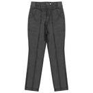 Calça Juvenil Look Jeans Resinada Preto