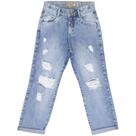 Calça Juvenil Look Jeans Unissex Jeans