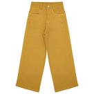 Calça Juvenil Look Jeans Wide Leg Sarja