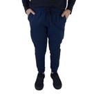Calça Juvenil Masculina KingJoe Moletom Comfort Azul Marinho CL1030 Calça Juvenil Masculina KingJoe Moletom Comfort Azul Marinho CL1030