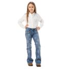 Calça kids Poppy Western América Zenz Western Tamanho:12Cor:Jeans