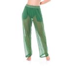 Calça Laise Foliage Saida de Praia Cor:VERDETamanho:M