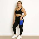 Calça LEG Legging COM BOLSOS Cintura Alta Fitness Treino Casual Corrida Academia Cores 656 Calça LEG Legging COM BOLSOS Cintura Alta Fitness Treino Casual Corrida Academia Cores 656