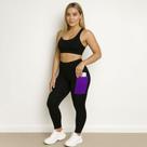 Calça LEG Legging COM BOLSOS Cintura Alta Fitness Treino Casual Corrida Academia Cores 656