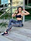 Calça Leggig Levanta Bumbum Empina Sem Costura Cintura Alta Academia Fitnessn