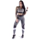 Calca legging 3 cores 10011819 cinza - black skull - clothing (p)