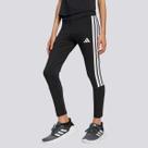 Calça Legging Adidas 3 Stripes Juvenil Preta e Branca Calça Legging Adidas 3 Stripes Juvenil Preta e Branca