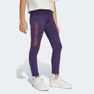 Calça Legging Adidas Disney Minnie Infantil Roxa