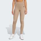 Calça Legging Adidas Optime Feminina Marrom
