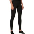 Calça Legging Algodão Malwee 1000026301 Moletom - Preto
