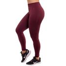 Calça Legging Basic Lupo, P, na cor vinho e verde Calça Legging Basic Lupo, P, na cor vinho e verde