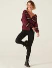 Calça Legging Básica Feminina Cintura Média em Algodão com Cós Elástico - Malwee