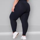 Calça Legging Básica Feminina Plus Size