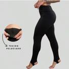 Calça Legging Cintura Alta Térmica Flanelada Pezinho Peluciada Inverno Felpuda Academia Moda Casual F7 NEW STYLE
