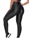 Calça legging cirrê 3D texturizado ajustável ao corpo Calça legging cirrê 3D texturizado ajustável ao corpo