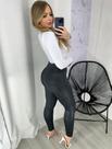 Calça legging cirrê tratorada