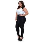 Calça legging compressora pedraria espiga