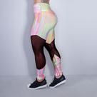 Calça Legging de Academia Estampada Fitness