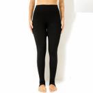 Calça Legging De Bandagem Com Pezinho Feminina Revanche Hawalli Preto