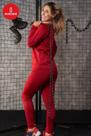 Calça Legging em Malha Térmica, com Cós Anatômico em Suplex Maxxi - Zero Transparência - Marca Ouseuse
