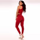 Calça Legging Empina Bumbum Fitness Vermelho