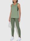 Calça Legging Enfim 1000099909 Feminina Proteção UV50+ Poliamida T. P/GG