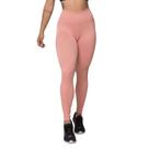 Calça Legging Feminina Canelado 3D Dia a Dia Cintura Alta Zero Transparência Moda Fitness Caminhada