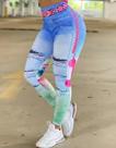 Calça legging feminina chantilly