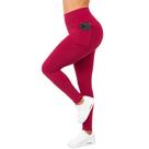 Calça Legging Feminina Cós Alto Com Bolso Zero Transparência Academia Bella Creative Calça Legging Feminina Cós Alto Com Bolso Zero Transparência Academia Bella Creative