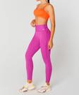 Calça legging feminina esportiva push-up alto giro tamanho:m