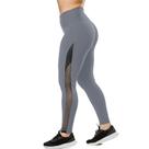 Calça Legging Feminina Fitness com Detalhes Lateral Elite Calça Legging Feminina Fitness com Detalhes Lateral Elite