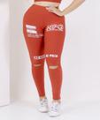 Calça Legging Feminina Fitness Corte no Joelho Academia Calça Legging Feminina Fitness Corte no Joelho Academia