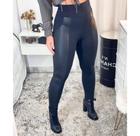 calça legging feminina grossa com detalhe na lateral