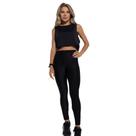 Calça Legging Feminina Modeladora Cós Alto Eclipse Amplifit Calça Legging Feminina Modeladora Cós Alto Eclipse Amplifit