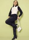 Calça Legging Feminina Moletom Compact Montaria