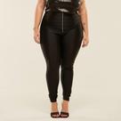Calça Legging Feminina Poliamida Plus Size Skiny Plus Size