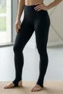 Calça Legging Fitness Com Pezinho Polo Wear Preto