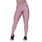 Calça Legging Fitness Feminina Cintura Alta Cirre 3D Orbis Rosê Calça Legging Fitness Feminina Cintura Alta Cirre 3D Orbis Rosê