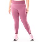 Calça Legging Fitness Jacquard Geométrico Dusty Pink