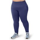 Calça Legging Fitness Plus High Rise Mirtilo Zee Rucci Calça Legging Fitness Plus High Rise Mirtilo Zee Rucci