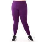 Calça Legging Fitness Plus Size sem Costura Jacquard Colmeia Black Wine Zee Rucci