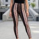 Calça Legging Flare Flanelada Grossa Zero Transparência Calça Legging Flare Flanelada Grossa Zero Transparência