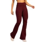 Calça Legging Flare Peluciada Bella Fiore Boca de Sino Bailarina Cintura Cós Alto Moda Fitness Calça Legging Flare Peluciada Bella Fiore Boca de Sino Bailarina Cintura Cós Alto Moda Fitness