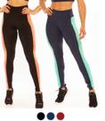 Calça Legging Fusô DiPaula Kaka Esportiva Academia Feminino Adulto Multicores - Ref 170905 Calça Legging Fusô DiPaula Kaka Esportiva Academia Feminino Adulto Multicores - Ref 170905