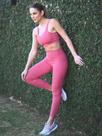 Calça Legging Goiaba com Bolso Roberta Calça Legging Goiaba com Bolso Roberta