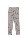 Calça Legging Infantil em Malha Estampada Mescla - Elian