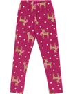 Calça Legging infantil Feminino Molecotton Pelúciada Kyly