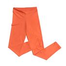 Calça Legging Infantil - Laranja Liso Neon