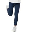 Calça Legging Infantil Menina Suplex Azul Marinho Fitness